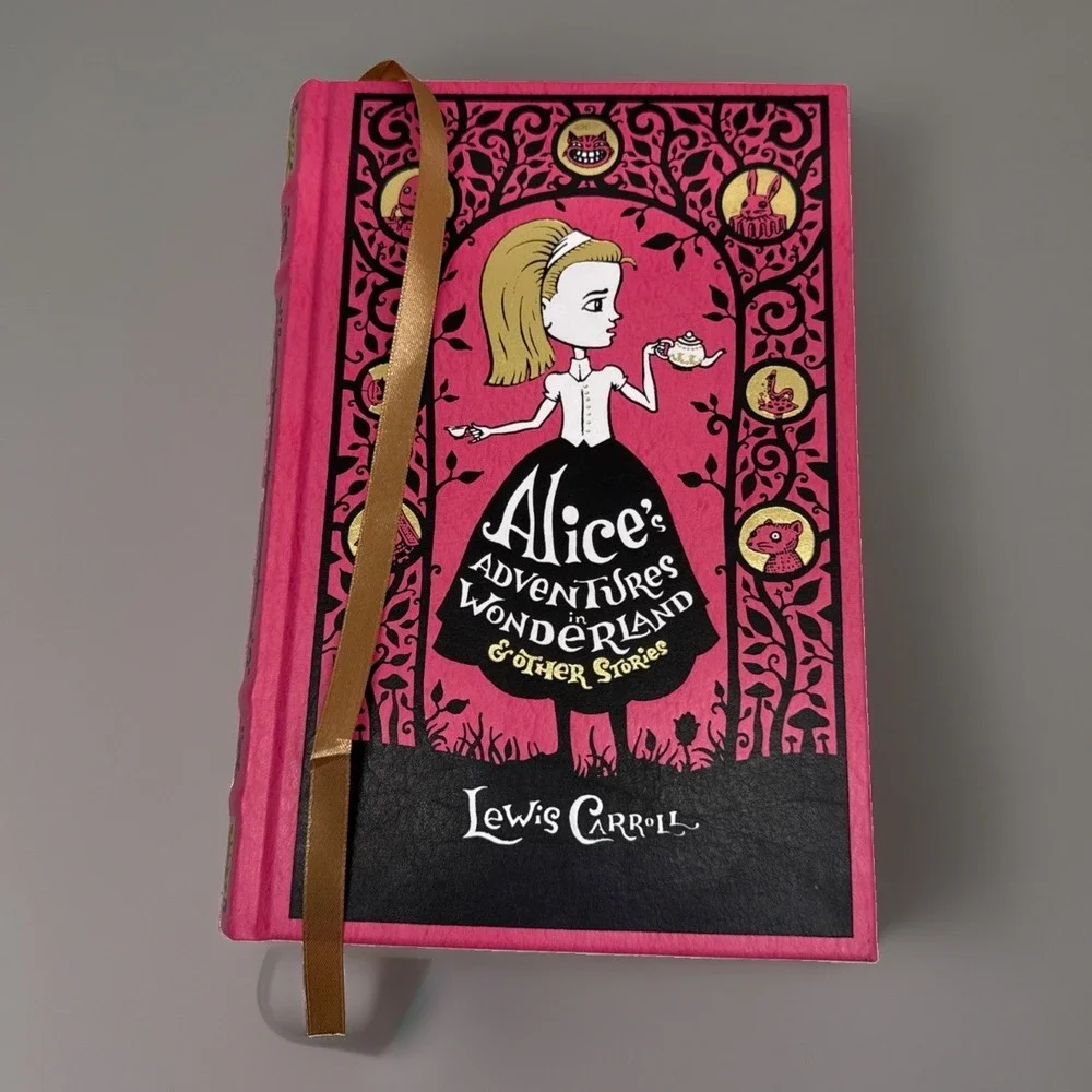 Alice's Adventures in Wonderland Lewis Carroll Barnes & Noble Pink Hardcover